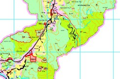 Bản đồ quy hoạch giao thông xã Yên Nguyên, huyện Chiêm Hóa, tỉnh Tuyên Quang đến năm 2030