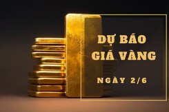 Dự báo giá vàng 2/6: Trở lại đà giảm vào đầu phiên?