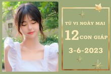 Tử vi ngày mai của 12 con giáp 3/6/2023: Ngọ tài lộc sa sút, Dần tình cảm ổn định