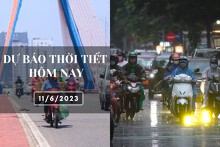 Dự báo thời tiết hôm nay 11/6/2023: Hà Nội và Đà Nẵng nắng nóng, TP HCM có mưa về chiều tối