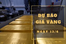 Dự báo giá vàng 13/6: Sẽ trở lại đà tăng vào đầu phiên?