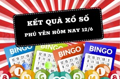 (KQXSPY) Kết quả xổ số Phú Yên hôm nay Thứ Hai 12/06/2023: Giải đặc biệt 218346