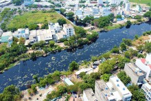 Sau gần ba tháng khởi công, tiến độ dự án cải tạo rạch Tham Lương - Bến Cát - rạch Nước Lên như thế nào?