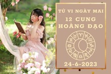 Tử vi ngày mai của 12 cung hoàng đạo 24/6/2023: Sư Tử tài lộc khó khăn, Xử Nữ tình yêu ảm đạm