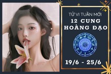 Tử vi tuần mới của 12 cung hoàng đạo từ 19/6 đến 25/6: Xử Nữ tình cảm sáng rõ, Bọ Cạp tài lộc sa sút