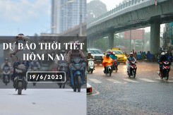 Dự báo thời tiết hôm nay 19/6/2023: Hà Nội, Đà Nẵng vẫn nắng nóng, TP HCM chiều tối có mưa