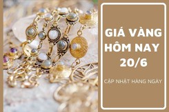 Giá vàng hôm nay 20/6: Điều chỉnh giảm 50.000 đồng/lượng