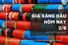 Giá xăng dầu hôm nay 2/6: Tiếp đà giảm ngày thứ ba liên tiếp