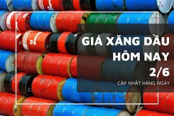 Giá xăng dầu hôm nay 2/6: Tiếp đà giảm ngày thứ ba liên tiếp