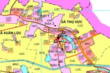 Bản đồ quy hoạch giao thông xã Thọ Vực, huyện Triệu Sơn, tỉnh Thanh Hóa đến năm 2030