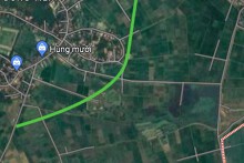 Đường sẽ mở ở xã Hợp Thắng, huyện Triệu Sơn, tỉnh Thanh Hóa