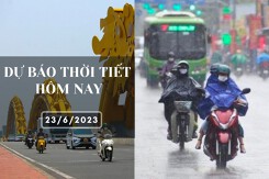 Dự báo thời tiết hôm nay 23/6/2023: Hà Nội, Đà Nẵng ngày nắng nóng, TP HCM có mưa vào buổi tối