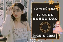 Tử vi hôm nay của 12 cung hoàng đạo ngày 25/6/2023: Cự Giải tài lộc thuận lợi, Bảo Bình công việc vượng tiến