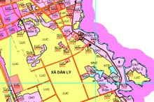 Bản đồ quy hoạch giao thông xã Dân Lý, huyện Triệu Sơn, tỉnh Thanh Hoá