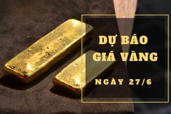 Dự báo giá vàng 27/6: Tiếp tục tăng theo thị trường thế giới?
