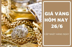 Giá vàng hôm nay 26/6: Điều chỉnh tăng 50.000 đồng/lượng phiên đầu tuần