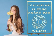 Tử vi ngày mai của 12 cung hoàng đạo 2/7/2023: Bạch Dương tài lộc rủng rỉnh, Song Tử sự nghiệp khả quan