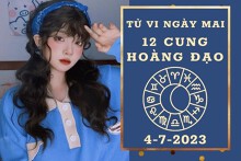 Tử vi ngày mai của 12 cung hoàng đạo 4/7/2023: Ma Kết tài lộc tốt đẹp, Nhân Mã tình cảm khởi sắc