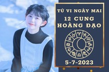 Tử vi ngày mai của 12 cung hoàng đạo 5/7/2023: Thiên Bình tài lộc hao hụt, Bọ Cạp tình cảm bất hòa