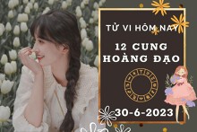 Tử vi hôm nay của 12 cung hoàng đạo ngày 30/6/2023: Song Tử tài lộc tốt đẹp, Ma Kết tình cảm chưa ổn