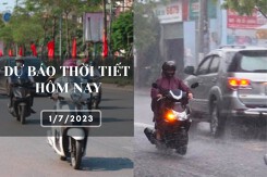 Dự báo thời tiết hôm nay 1/7/2023: Hà Nội, Đà Nẵng ngày nắng nóng, TP HCM mưa to vào chiều tối