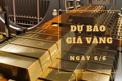 Dự báo giá vàng 6/6: Tiếp tục đi xuống theo đà thế giới?