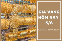 Giá vàng hôm nay 5/6: Vàng SJC điều chỉnh trái chiều, giao dịch quanh ngưỡng 67 triệu đồng/lượng đầu tuần