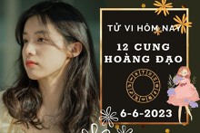 Tử vi hôm nay của 12 cung hoàng đạo ngày 6/6/2023: Xử Nữ công việc thuận lợi, Thiên Bình tài lộc không ổn