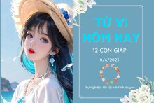 Tử vi hàng ngày hôm nay của 12 con giáp 8/6/2023: Mão may mắn trong công việc, Mùi tình cảm rực rỡ