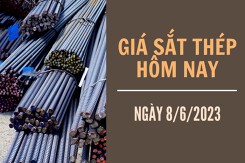 Giá sắt thép xây dựng hôm nay 8/6: Tăng trở lại trên Sàn SHFE