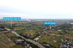 Toàn cảnh dự án đường Thái Bình - Cồn Vành sắp mở qua thành phố và huyện Vũ Thư
