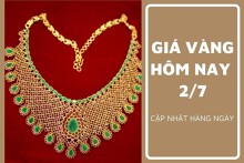 Giá vàng hôm nay 2/7: Vàng SJC giao dịch gần ngưỡng 67,1 triệu đồng/lượng