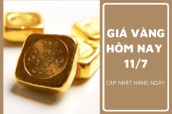 Giá vàng hôm nay 11/7: Vàng SJC ghi nhận tăng 50.000 đồng/lượng
