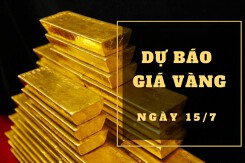 Dự báo giá vàng 15/7: Giảm trở lại vào phiên cuối tuần?