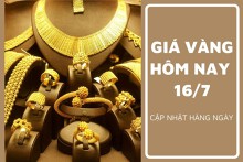 Giá vàng hôm nay 16/7: Vàng SJC tiến sát ngưỡng 67,4 triệu đồng/lượng