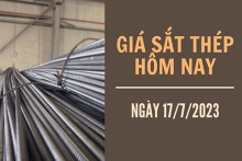 Giá sắt thép xây dựng hôm nay 17/7: Quay đầu giảm 29 nhân dân tệ/tấn