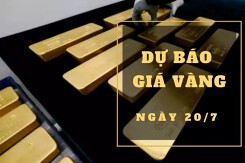 Dự báo giá vàng 20/7: Có thể giảm nhẹ vào đầu phiên?