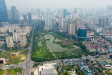 Công viên hồ điều hòa Tây Nam Hà Nội sẽ hoạt động từ năm 2025