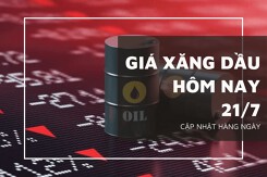 Giá xăng dầu hôm nay 21/7: Nhích nhẹ do dự trữ dầu thô thấp