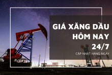 Giá xăng dầu hôm nay 24/7: Sàn Tokyo giữ ổn định vào sáng đầu tuần