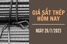 Giá sắt thép xây dựng hôm nay 26/7: Mở rộng đà tăng trên Sàn SHFE