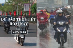 Dự báo thời tiết hôm nay 4/7/2023: Hà Nội và Đà Nẵng tiếp tục có nắng nóng, TP HCM chiều tối có mưa rải rác
