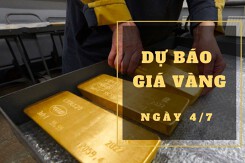 Dự báo giá vàng 4/7: Sẽ giảm nhẹ theo đà lao dốc của thị trường thế giới?