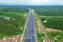 Ngắm cao tốc Vĩnh Hảo - Phan Thiết 11.000 tỷ đồng