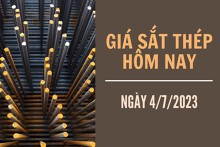 Giá sắt thép xây dựng hôm nay 4/7: Phục hồi lên mức 3.781 nhân dân tệ/tấn