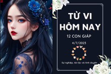 Tử vi hàng ngày hôm nay của 12 con giáp 4/7/2023: Thìn tài lộc ảm đạm, Ngọ sự nghiệp thăng tiến dễ dàng