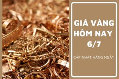 Giá vàng hôm nay 6/7: Điều chỉnh giảm, giao dịch quanh ngưỡng 67 triệu đồng/lượng