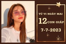 Tử vi ngày mai của 12 con giáp 7/7/2023: Tuất tài lộc hanh thông, Dần công việc suôn sẻ