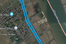 Đường sẽ mở ở xã Toàn Thắng, huyện Tiên Lãng, TP Hải Phòng