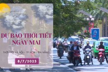 Dự báo thời tiết ngày mai 8/7/2023: Hà Nội, Đà Nẵng vẫn duy trì nắng nóng, TP HCM mưa chủ yếu về chiều tối